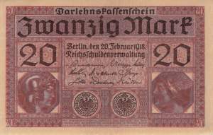 20 Mark Serie B ro 55 1918